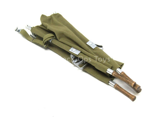 WWII - Combat Medic Dixon - Tan Fabric Triage Stretcher