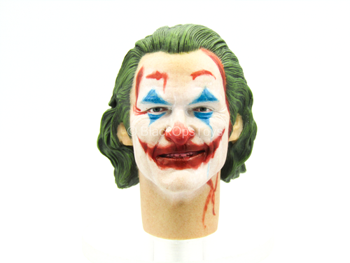 The Humorist - Bloody Male Head Sculpt w/Green Hair