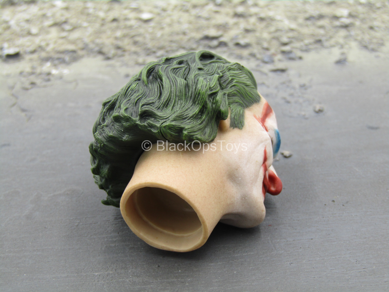 Load image into Gallery viewer, The Humorist - Bloody Male Head Sculpt w/Green Hair
