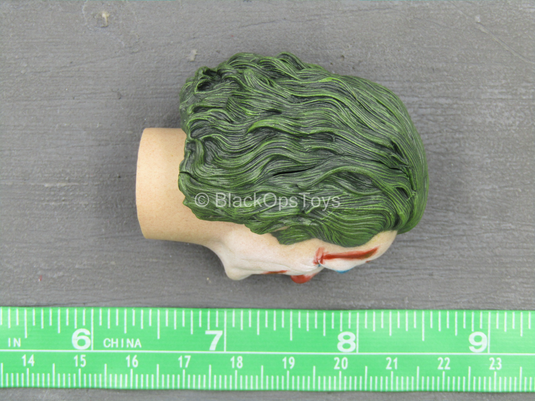 The Humorist - Bloody Male Head Sculpt w/Green Hair