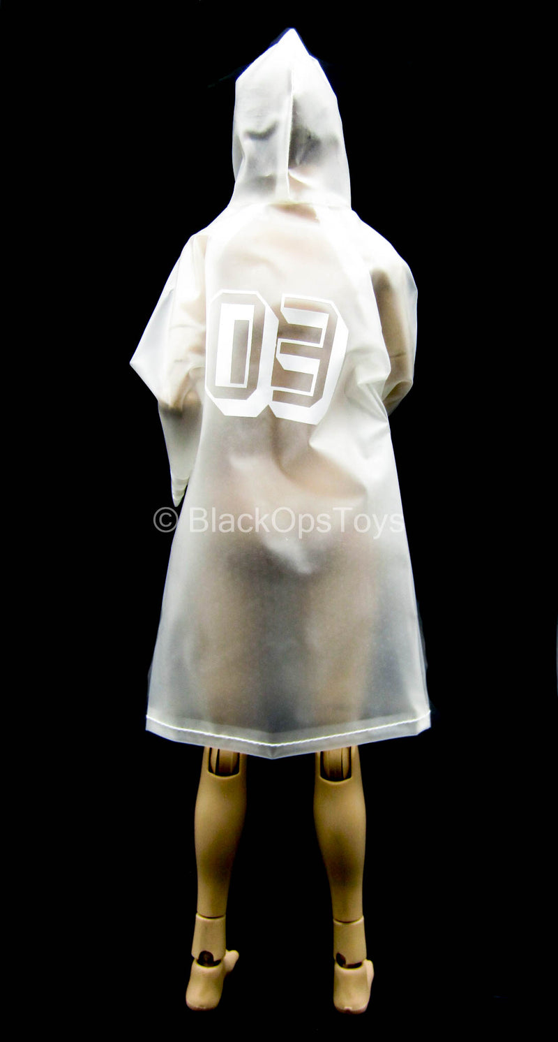 Load image into Gallery viewer, Armed Female 3.0 - Transparent Rain Coat
