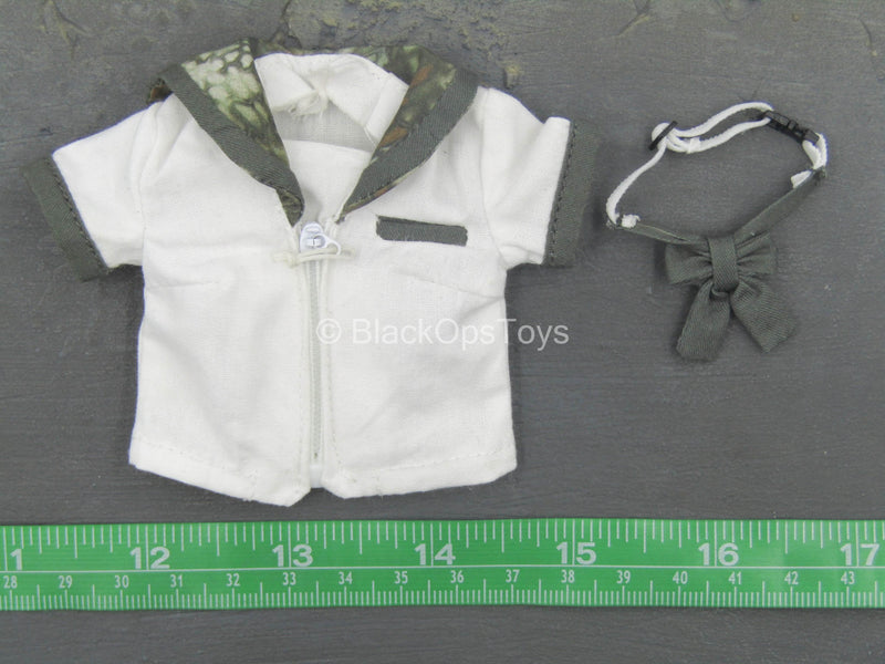 Load image into Gallery viewer, Armed Female 3.0 - White &amp; Kryptek Camo School Girl Uniform Set
