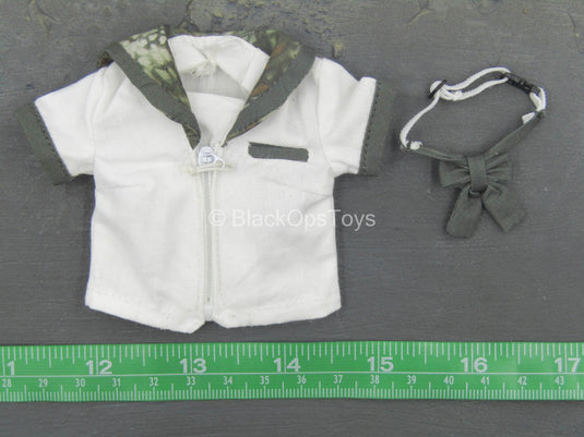 Armed Female 3.0 - White & Kryptek Camo School Girl Uniform Set