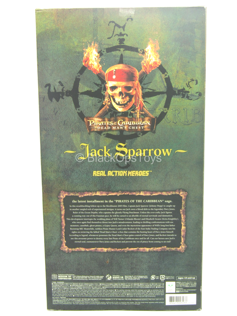 Load image into Gallery viewer, POTC Dead Mans Chest - Captain Jack Sparrow - MINT IN BOX
