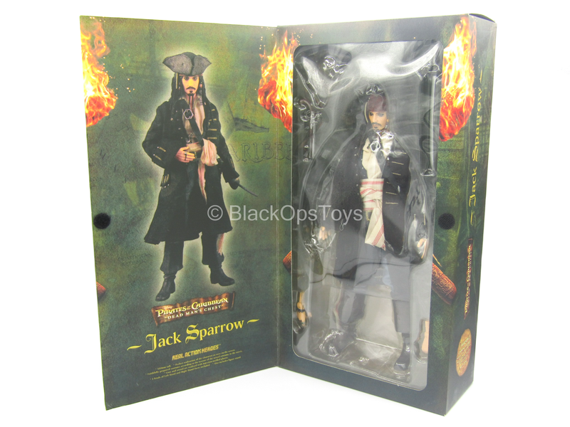 Load image into Gallery viewer, POTC Dead Mans Chest - Captain Jack Sparrow - MINT IN BOX
