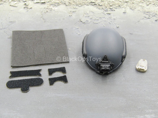 British - Street MPS - Grey FAST Helmet w/Light Set