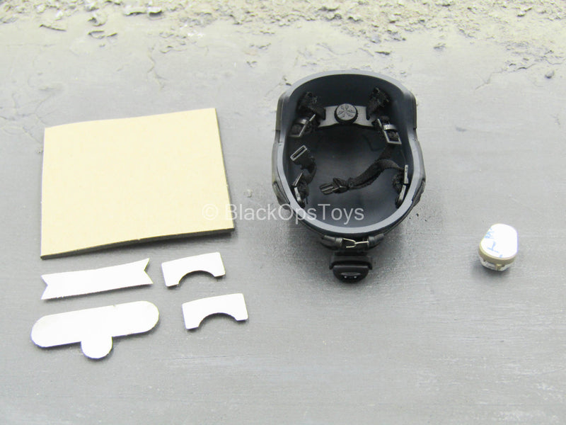 Load image into Gallery viewer, British - Street MPS - Grey FAST Helmet w/Light Set
