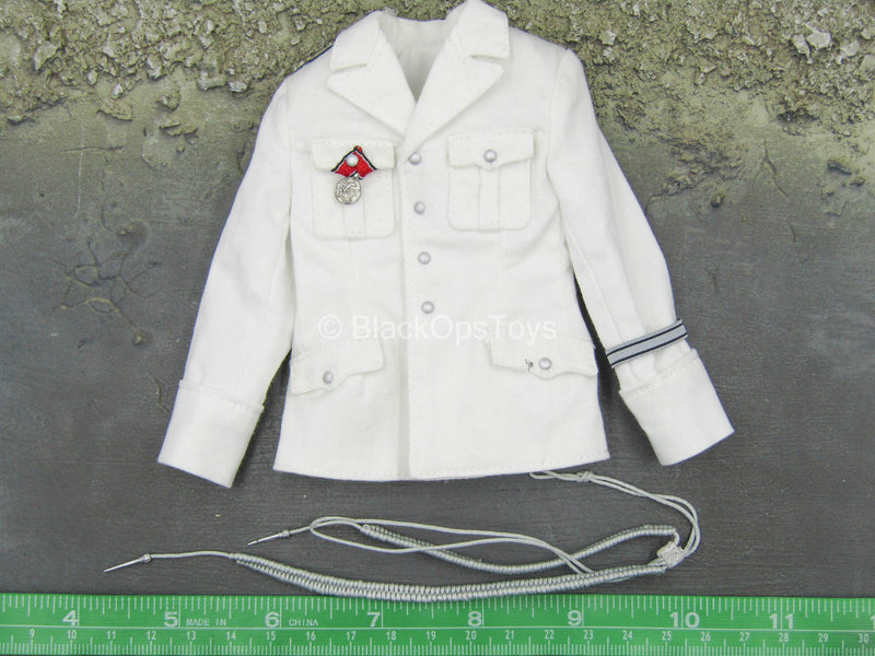 Load image into Gallery viewer, WWII - Heinrich Himmler - White Military Jacket
