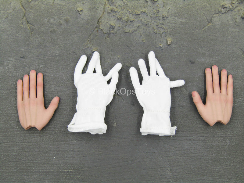 Load image into Gallery viewer, WWII - Heinrich Himmler - Male Bendy Hands w/White Gloves

