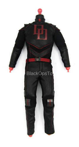 Daredevil - Male Base Body w/Black Leather-Like Uniform