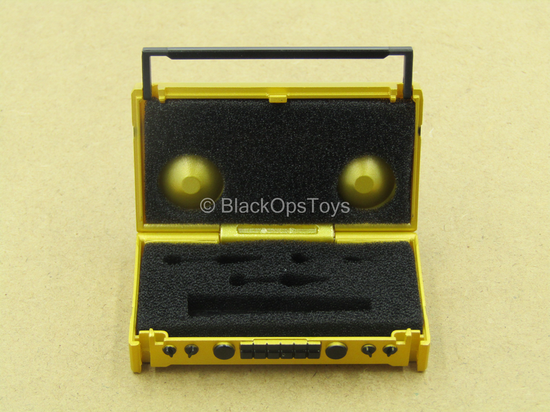 Load image into Gallery viewer, 1/12 - Golden Dragon - Gomez - Gold Like Boombox w/Stickers
