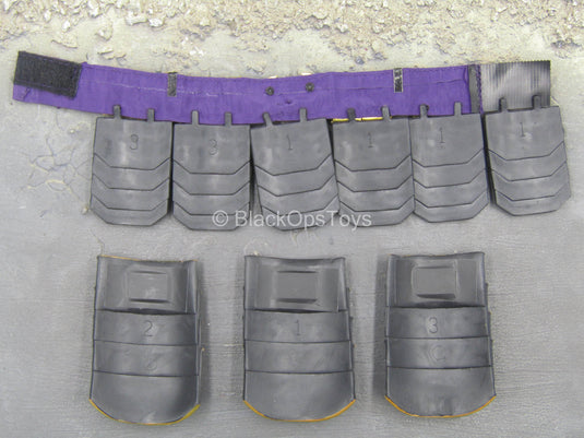 Ninja Batman - Utility Belt w/Magnetic Armor Pieces