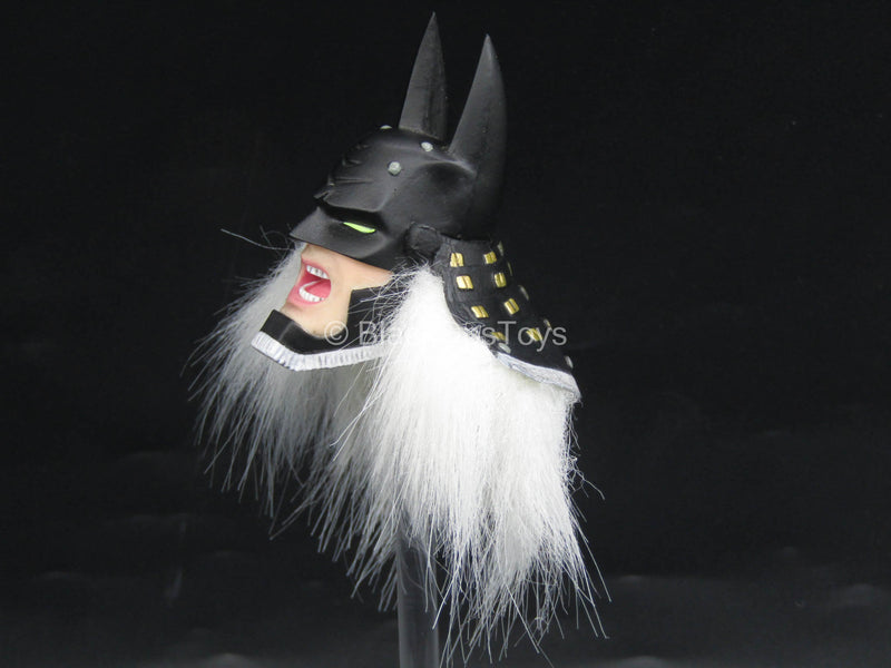 Load image into Gallery viewer, Ninja Batman - Male Samurai Head Sculpt

