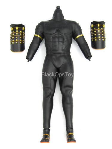 Ninja Batman - Black Male Body w/Body Suit & Magnetic Armor