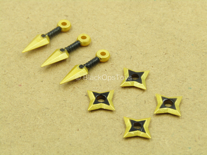 Load image into Gallery viewer, 1/12 - Golden Dragon - Gomez - Throwing Knives &amp; Shurikens
