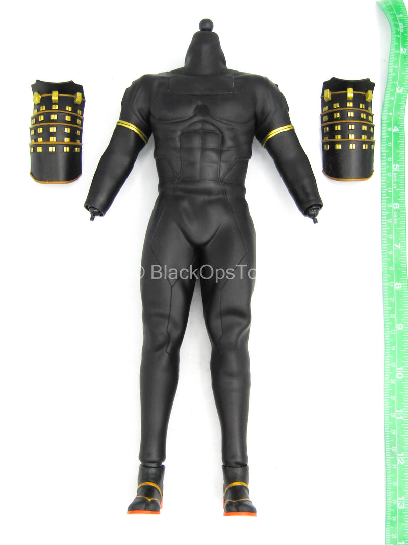 Load image into Gallery viewer, Ninja Batman - Black Male Body w/Body Suit &amp; Magnetic Armor
