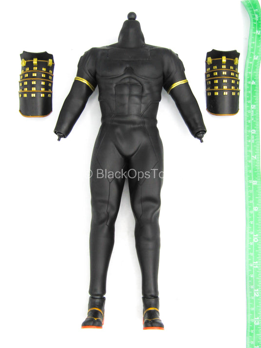Ninja Batman - Black Male Body w/Body Suit & Magnetic Armor