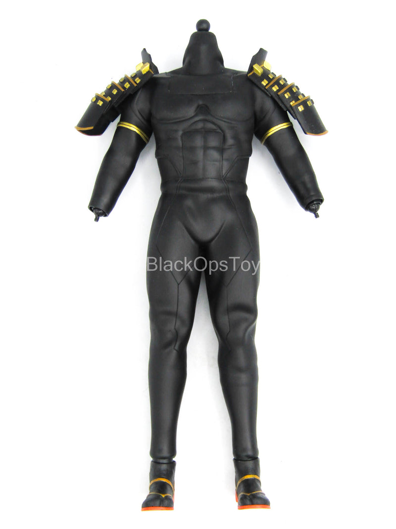 Load image into Gallery viewer, Ninja Batman - Black Male Body w/Body Suit &amp; Magnetic Armor
