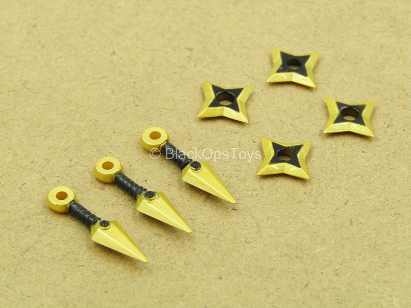 Load image into Gallery viewer, 1/12 - Golden Dragon - Gomez - Throwing Knives &amp; Shurikens
