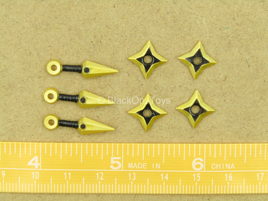 1/12 - Golden Dragon - Gomez - Throwing Knives & Shurikens