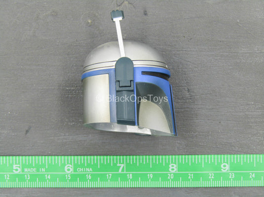 Star Wars - Jango Fett - Mandalorian Helmet w/Blue Coloring