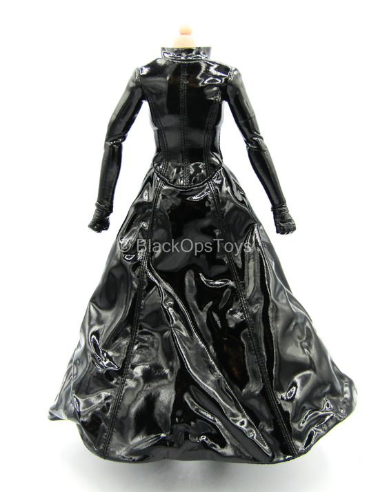 Guidance - Wired Black Leather Like Coat