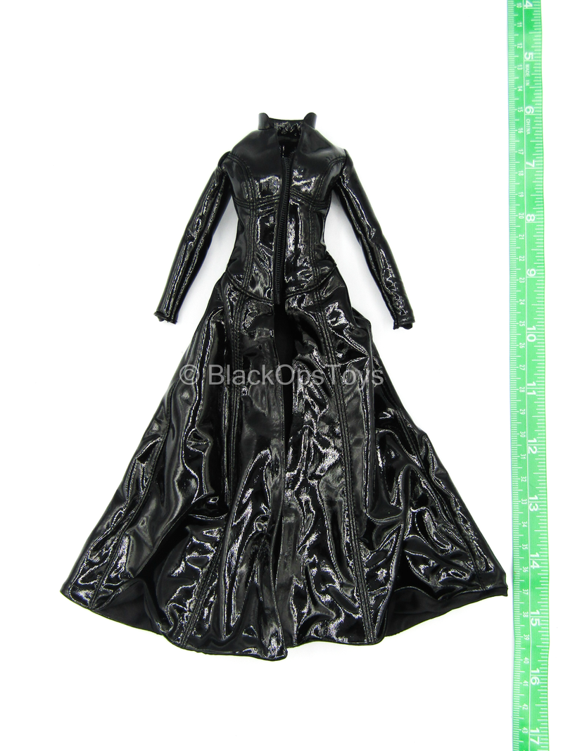 Load image into Gallery viewer, Guidance - Wired Black Leather Like Coat
