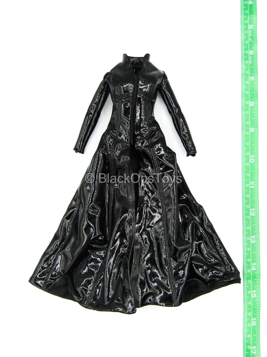 Guidance - Wired Black Leather Like Coat