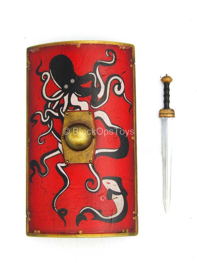 Load image into Gallery viewer, Empire Legion Undefeated Myth - Metal Sword w/Red Shield
