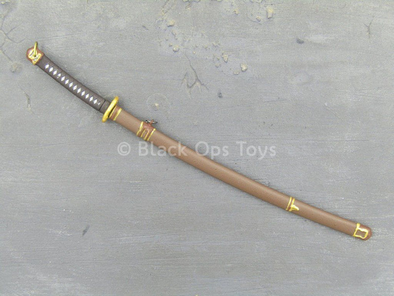 Load image into Gallery viewer, WWII - 77th Infantry Captain Sam - Shin Gunto Blade &amp; Sheath
