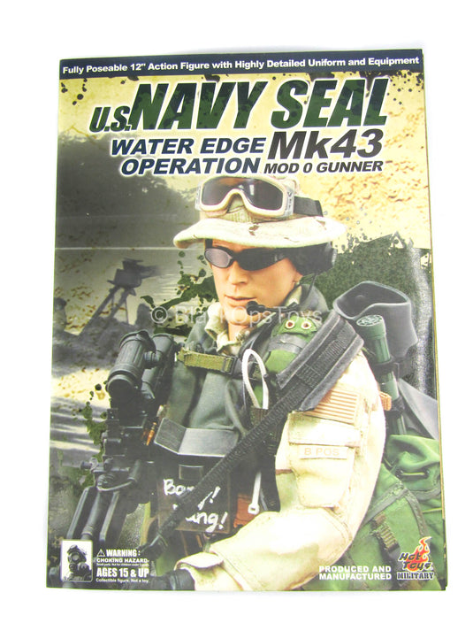 US Navy Seal Water Edge Operation MK43 MOD 0 Gunner - MINT IN BOX