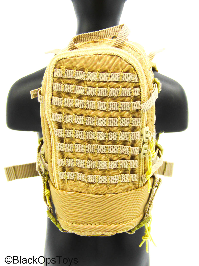 Load image into Gallery viewer, USMC Dog Trainer - Tan Backpack w/MOLLE
