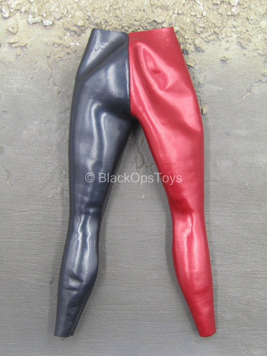 Batman Arkham Harley Quinn - Red & Black Female Pants