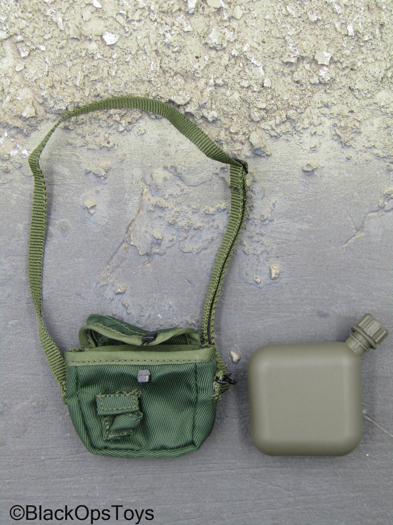 Load image into Gallery viewer, USMC Dog Trainer - Canteen w/Green Pouch (Read Desc)
