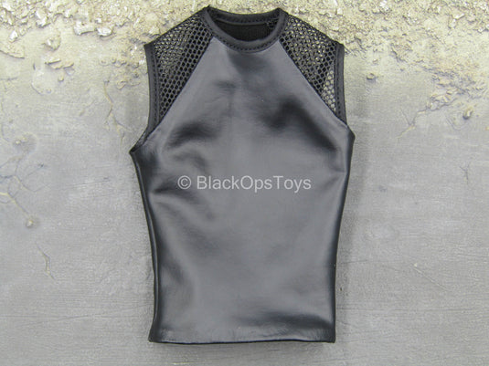 King Of Fighters Rugal - Black Leather Like Vest