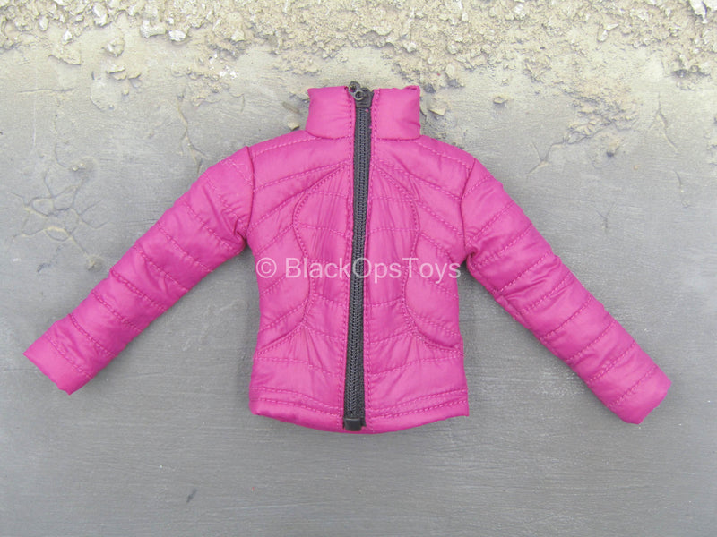 Load image into Gallery viewer, Hot Pink Jacket &amp; Gray Pants w/Harness &amp; Boots
