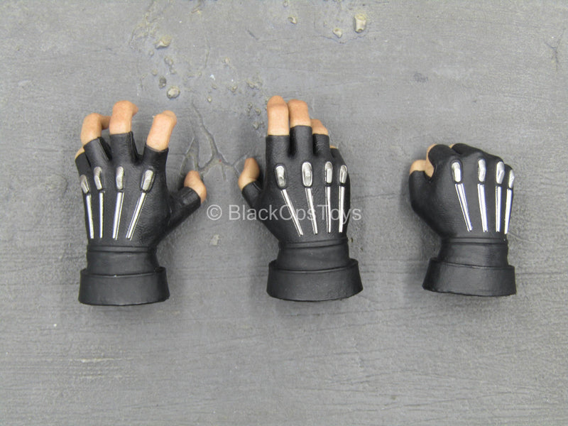 Load image into Gallery viewer, King Of Fighters Rugal - Black Fingerless Gloved Hand Set (Type 2)
