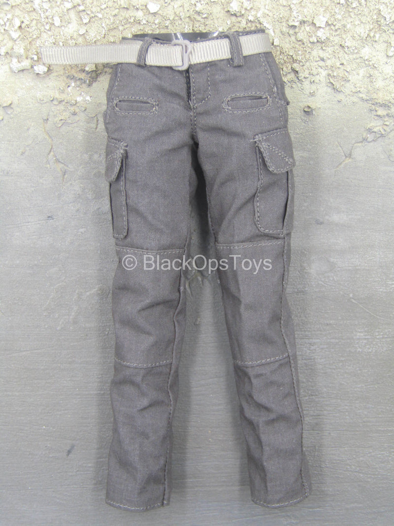 Load image into Gallery viewer, Blue Jacket &amp; Gray Pants w/Maxpedition Bag &amp; Boots
