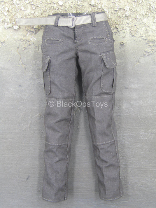 Blue Jacket & Gray Pants w/Maxpedition Bag & Boots