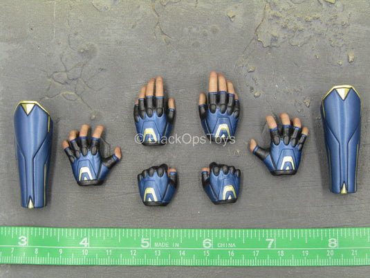 Avengers Endgame Captain Marvel - Female Blue Hand Set w/Gauntlets