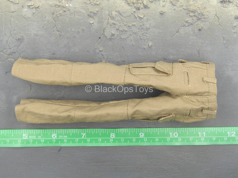 Load image into Gallery viewer, Jacket w/Fur-Like Collar &amp; Brown Pants
