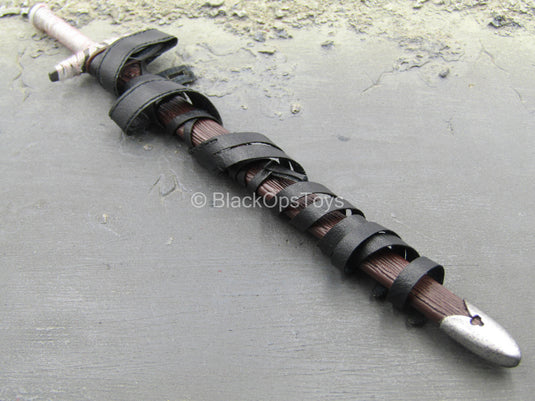 Macbeth - Metal Bloody Sword w/Brown Sheath