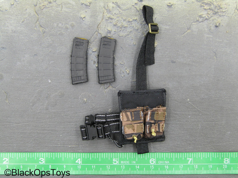 Load image into Gallery viewer, Black Panther Kill Monger - Drop Leg Dual Cell Mag Pouch w/Mags
