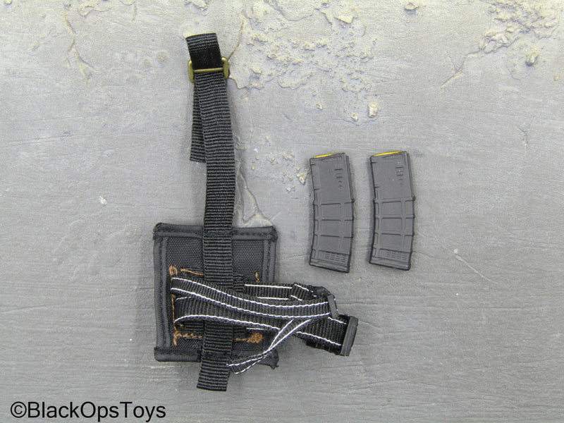 Load image into Gallery viewer, Black Panther Kill Monger - Drop Leg Dual Cell Mag Pouch w/Mags
