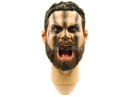 Macbeth - Male Expression Head Sculpt w/Facepaint