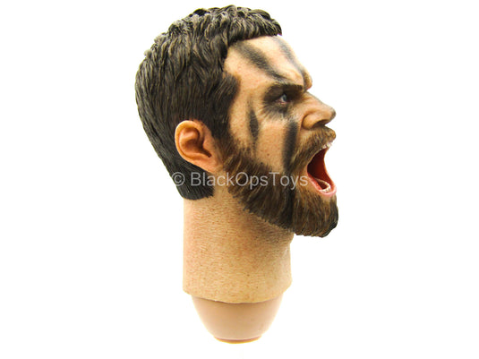 Macbeth - Male Expression Head Sculpt w/Facepaint