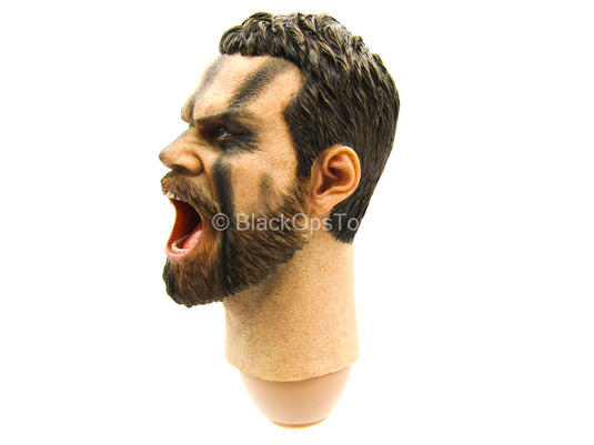 Macbeth - Male Expression Head Sculpt w/Facepaint