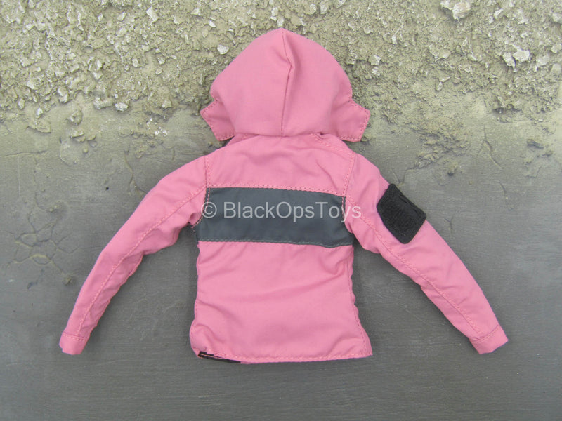 Load image into Gallery viewer, Pink Jacket &amp; Tan Pants w/Brown Shoes
