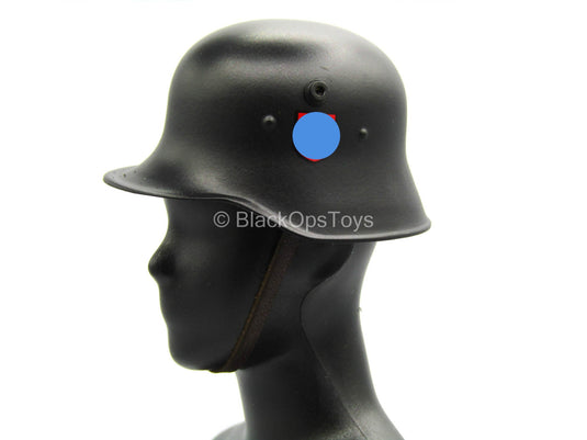 WWII - German Honor Guard - Black Metal Helmet