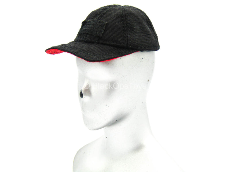 Load image into Gallery viewer, The Range Day Shooter - Black &amp; Red Cap
